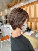 白髪ぼかしハイライト