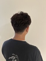 アヴァンスクロス あべのルシアス店(AVANCE.CROSS)&nbsp;メンズパーマ×ブラウンカラー