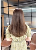 赤み消し上品艶カラー/透明感／髪質改善/ふんわり柔らかい