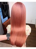 "うる艶ハイトーン"サーモンピンク