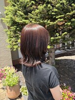 ヘアルーム フラット(HAIR ROOM flat)&nbsp;ピンクブラウン