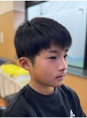 キッズカット　ツーブロック
