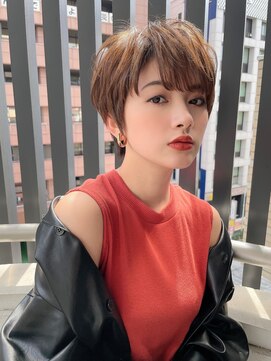 ロンドロゼ 池袋(Lond rose) ♪ グランマッシュ/オリーブグレー/ショート/ヘイリーボブ/5