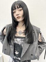 ココ 原宿(KOKO)&nbsp;#大人ガーリー#ダークアッシュ#ミディアムレイヤーカット