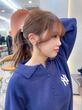 ロンド ブランシュ 錦糸町北口(Lond blanche) ★ 似合わせカット韓国メルティカラーフェミニンロング