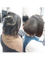 ヘアテリア リュウ 大塚(hair teria ryu) 縮毛矯正/髪質改善縮毛矯正/前髪縮毛矯正/表面ハーフ矯正