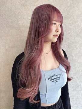 レガシーヘアーデザイン(Legacy hair design) ｢パステルピンクベージュ｣