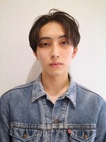 ブルートマト(BLUE TOMATO)&nbsp;ツーブロック×ニュアンスパーマ◎色気センターパート