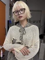 シティ 薬院(SITY.)&nbsp;天神　レイヤーカット　顔まわりレイヤー　艶カラー