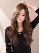 ウィーニード 栄(WENEED)&nbsp;大人韓国ロングウェーブ×シアーブラウン