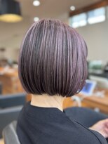 クララ 流山おおたかの森店(CLALA)&nbsp;艶紫ボブ