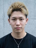 ヘッドストック 大和八木店(HEAD STOCK)&nbsp;ブリーチスパイキーショートテーパーフェードアクティブショート