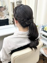 京都ヘアセット着付け専門サロン 夢館 五条店(yumeyakata) 編み込みサイドヨシンモリヘア