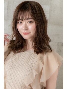 モッズヘア 足利(mod'hair) 40代50代◎大人上品オリーブブラウンレイヤー