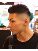 フェザーアップ、スキンフェード
