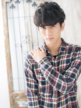 モッズヘア メン 上尾東口店(mod's hair men) ≪mod's men≫ニュアンスパーマで好感度◎フェードツーブロックH