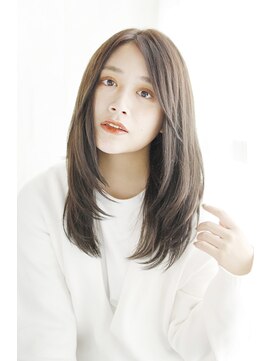 オルテプラスエヌ(horte +n) 20代30代40代　くすみレイヤーロング【京都駅】＃585