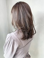 アイティーバイアルバム 八王子店(IT by ALBUM) ショコラブラウンレイヤー_くびれミディ_ba325891