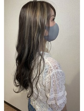 ヘアプランナーズワヲン(Hair PLANNER’S Wa-won.lsc) 韓国アイドル風◎グレージュハイライトカラー