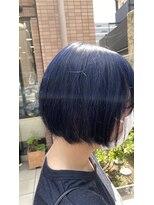 エイチ エアー ダヴ H air DAV調布北口&nbsp;ネイビー ショートボブ