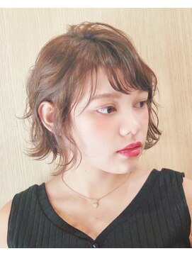 ミルコ バイ クラク(MIRUCO by KURAKU) ボブ★ゆるふわパーマ