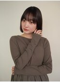 外ハネボブ/セクションカラー/グラデーションカラー/新宿