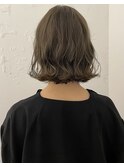 透けオリーブベージュ