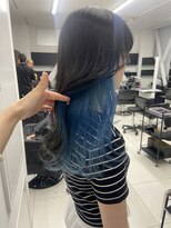 アライブ キチジョウジ(ALIVE Kichijoji) ALIVE kichijoji / インナーカラー×ブルー