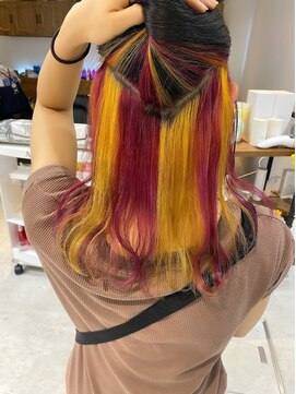 ネイロ 錦糸町(NeiRo) 推し色インナーカラー