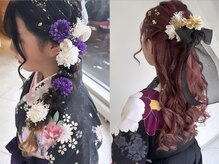 アリス ビューティーコンプレックス(ARIS BEAUTY COMPLEX)の雰囲気（成人や卒業のヘアセット・着付けのご予約をお待ちしております♪）