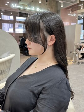 グロー 大宮(GLROW) □ 韓国大宮顔周りレイヤーカット大人可愛いワンホンヘア