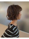 【人気】リアルパーマボブヘア