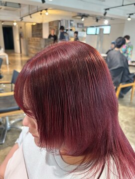 ザ オーダー(THE ORDER) チェリーレッド/赤髪/暖色カラー/ブリーチカラー/ケアブリーチ