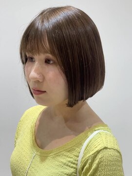 サーカス 町田(circus) ツヤ感ボブ×透明感ベージュ