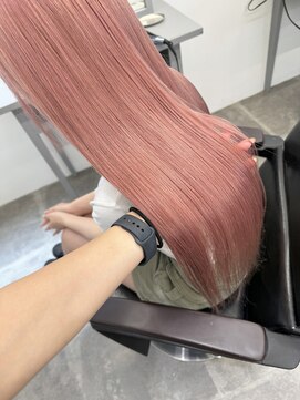 ペレ 栄店(PELE) 前髪/アンブレラカラー/こなれミディ/イメチェン/ウェーブパーマ