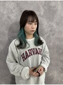 インナーターコイズブルー