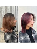 ステップボーンカット トーキョー(STEP BONE CUT TOKYO)&nbsp;【ステップボーンカット】ミディアム/ケアブリーチ