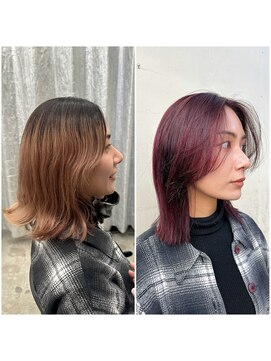 ステップボーンカット トーキョー(STEP BONE CUT TOKYO) 【ステップボーンカット】ミディアム/ケアブリーチ