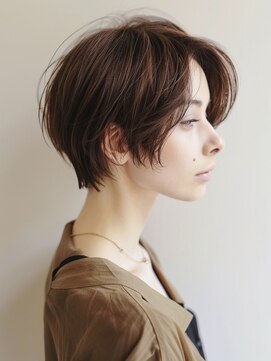 アルトリスト(Altruist Aging×HAIR&SPA) ☆イメチェンピンクベージュアンブレラカラー前髪クールショート