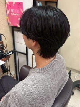 セットアップ 倉敷美和店(SET-UP) 大人気マッシュショート/束感ショート/ラベンダーアッシュ/黒髪