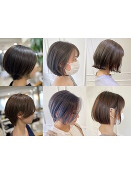 【南森町】大人可愛いデザインが大人気！顔まわりとシルエットにこだわり、コンプレックスを改善♪