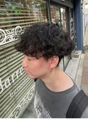 波巻きパーマ/シャドウパーマ/フェザーパーマ/メンズカット