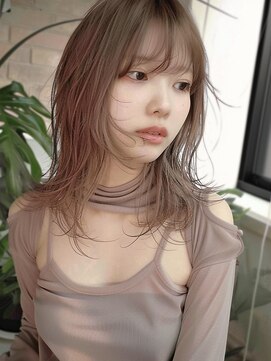 クラン 岡本(Chlan) 韓国式ウルフ！ハッシュカット