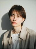 フェザーショート/刈り上げショート/ニュアンスデザイン/メンズ
