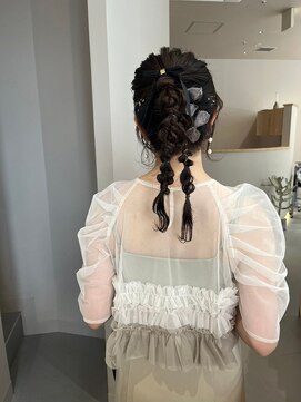 イノセントヘア(innocent.hair) お呼ばれヘアセット×平尾/薬院/高宮