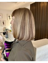 アージェガーデン(AGEE GARDEN) グレー×ハイライトMIX