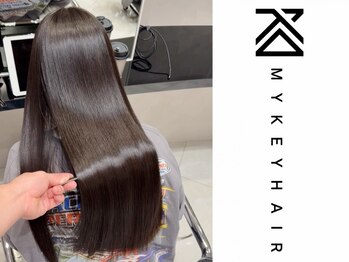 MY KEY HAIR 広島/髪質改善/縮毛矯正【2025年12月10日NEW OPEN(予定)】の写真/有名サロンで経験を積んだスタイリストが手掛けるサロンがNEWOPEN★プロの技術で理想のstyleを叶えます♪