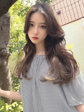 アンジェリカ 立町店(ANGELICA) 韓国風ふんわりハニーブラウン