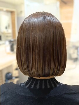 ショートヘア/レイヤーカット/白髪染め/縮毛矯正/東久留米