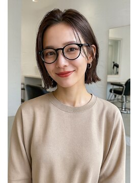 切りっぱなしボブ